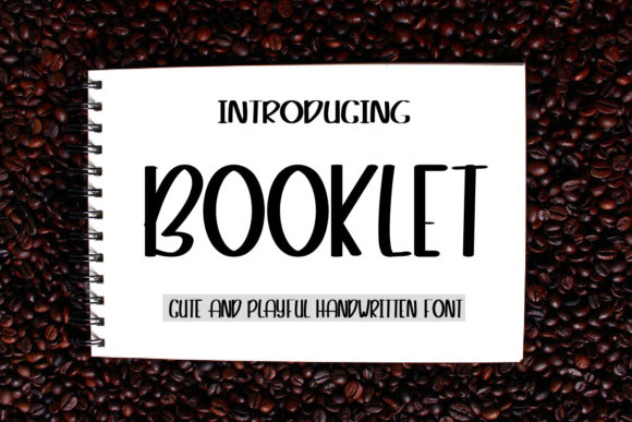 Booklet: A Cute Handwritten Font for Scroll-Stopping Brand Content