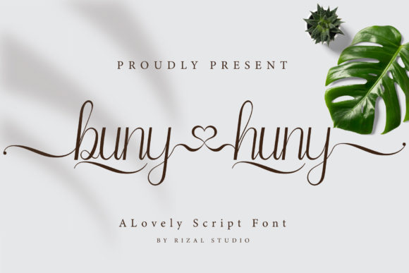 Buny Huny: A Handwritten Font That Elevates Editorial Design