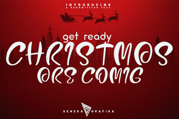 Christmas Are Coming: A Festive Script Font for Editorial Magic