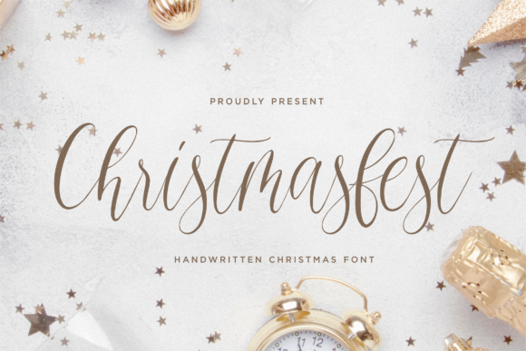 Christmasfest: A Festive Handwritten Font for Creative Projects
