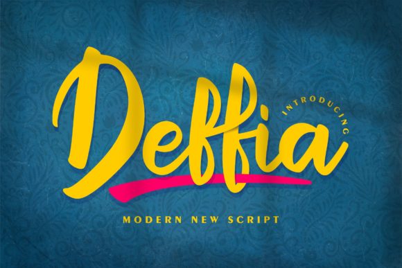 Deffia Font: Elevating My Bakery Brand with Handwritten Elegance