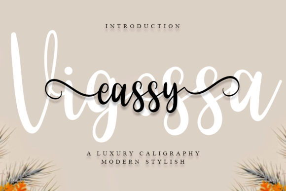 Eassy Vigossa: A Handwritten Font for Makers and Creative Sellers