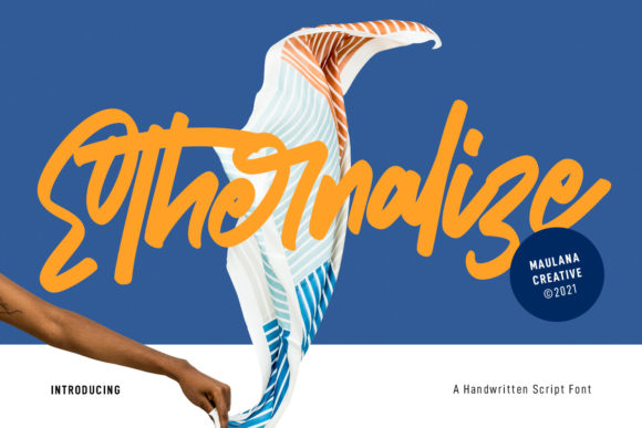 Ethernalize: A Handwritten Font for Social Media and Brand Campaigns