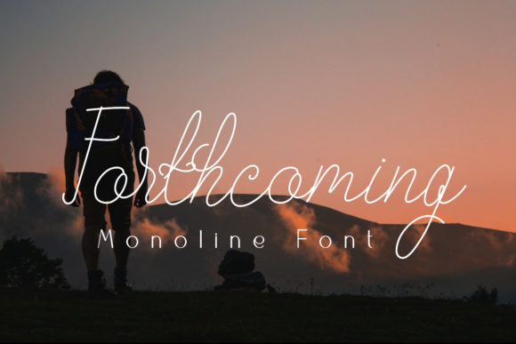 Forthcoming: A Thin, Elegant Handwritten Font for Modern Web Design