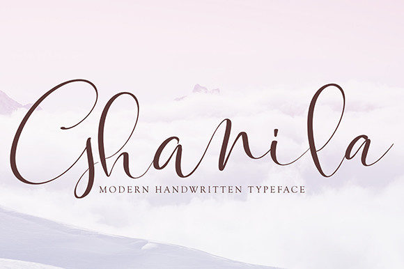 Ghanila: A Handwritten Font That Elevates Editorial Design