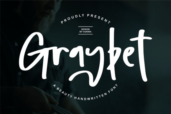 Graybet: A Stylish Handwritten Font for Makers and Creative Sellers