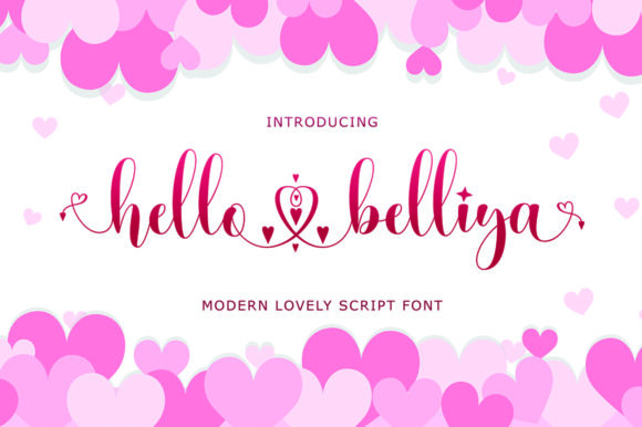 Hello Belliya: A Sweet Script Font for Business Branding