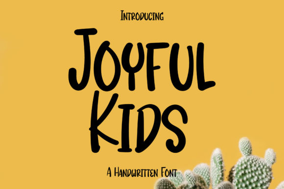 How Joyful Kids Font Brings Energy to Campaign Visuals
