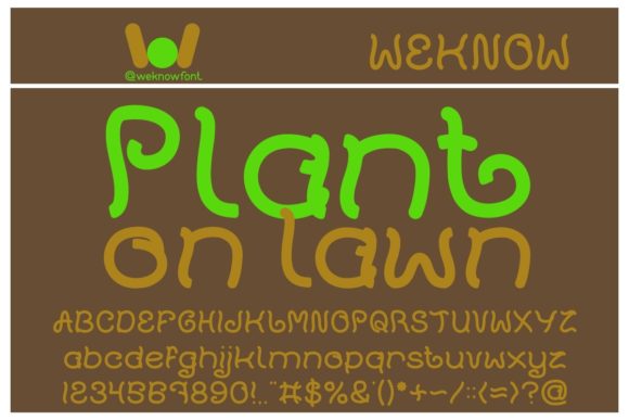How Plant on Lawn Font Can Elevate Your Small Business Branding