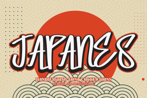 Japanes: A Unique Handwritten Font for Elegant Branding