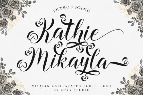 Kathie Mikayla: A Modern Handwritten Font for Business Branding