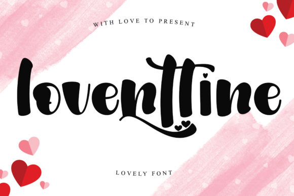 Loventtine: A Modern Handwritten Font for Love-Centric Campaign Designs