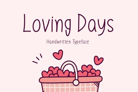 Loving Days: A Fresh Handwritten Font for Creative Branding Projects