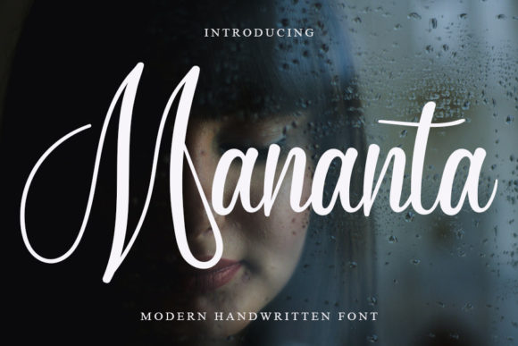 Mananta: A Versatile Script Handwritten Font for Creative Projects
