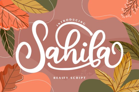 Sahila: A Cursive Handwritten Font for Impactful Campaign Typography