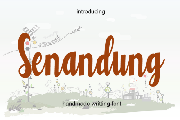 Senandung: A Handwritten Font That Elevates Small Business Branding