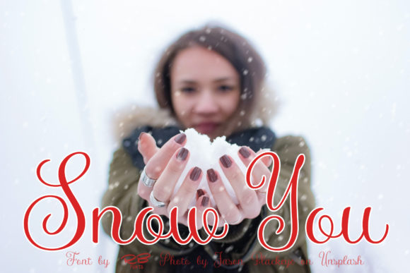 Snow You: A Sweet Script Handwritten Font for Digital Design