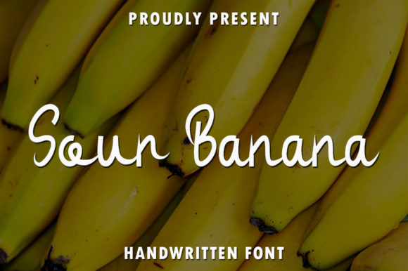 Sour Banana: A Friendly Handwritten Font for Modern Web Design Projects