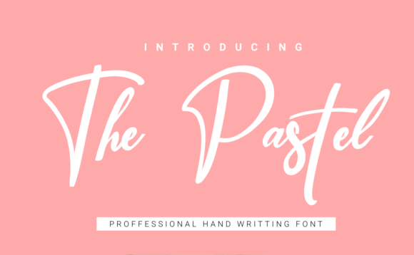 The Pastel: A Cute Handwritten Font That Elevates Small Business Branding