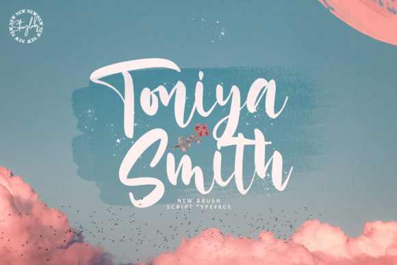 Toniya Smith: A Delicate Handwritten Font for Elegant Web Typography