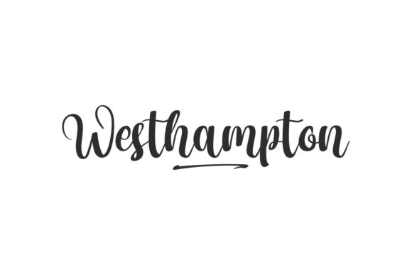 Westhampton: A Handwritten Font That Elevates Branding Projects