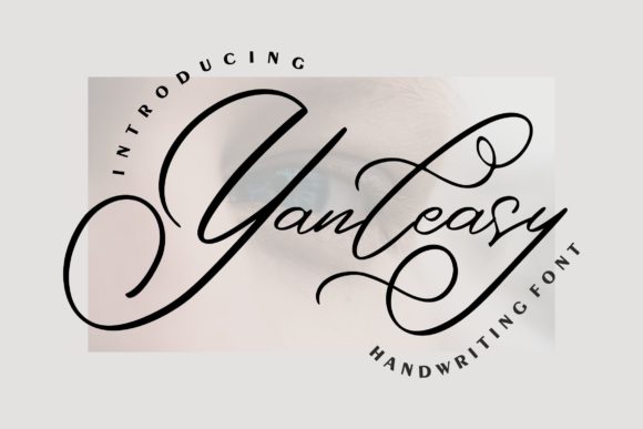 Yanleasy: A Chic Handwritten Font for Editorial Design and Digital Publishing